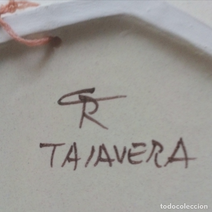 Antig&uuml;edades: PLATO OCTOGONAL CR - TALAVERA. - Foto 4