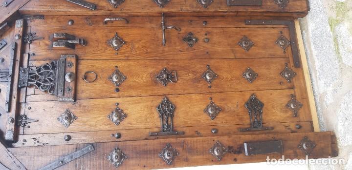 Antig&uuml;edades: Puerta antig&uuml;a estilo capilla - Foto 4