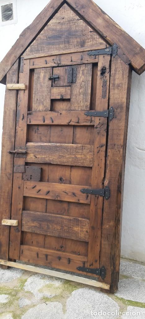 Antig&uuml;edades: Puerta antig&uuml;a estilo capilla - Foto 6