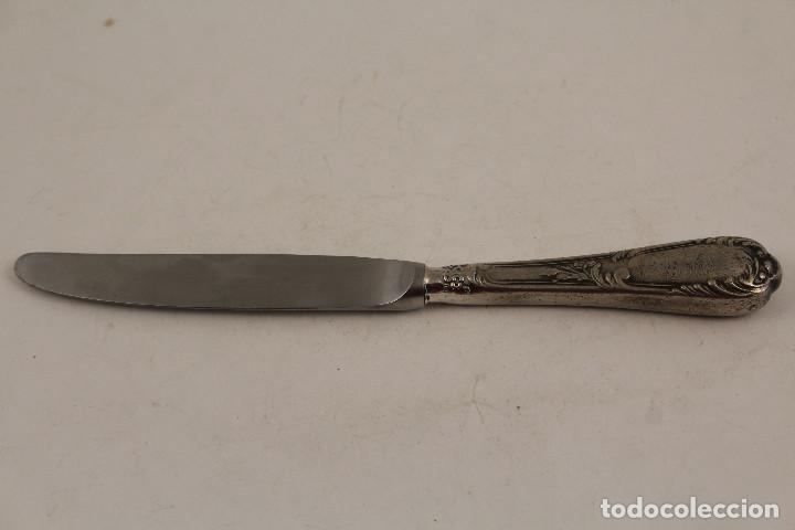 Antig&uuml;edades: cuchillo plateado - Foto 1