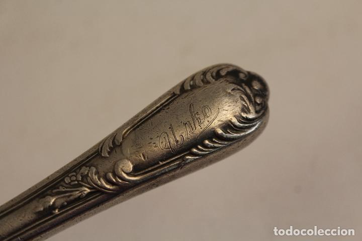 Antig&uuml;edades: cuchillo plateado - Foto 2