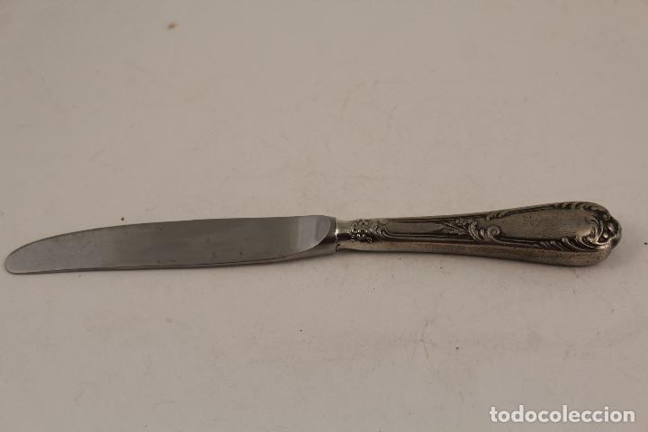 Antig&uuml;edades: cuchillo plateado - Foto 4