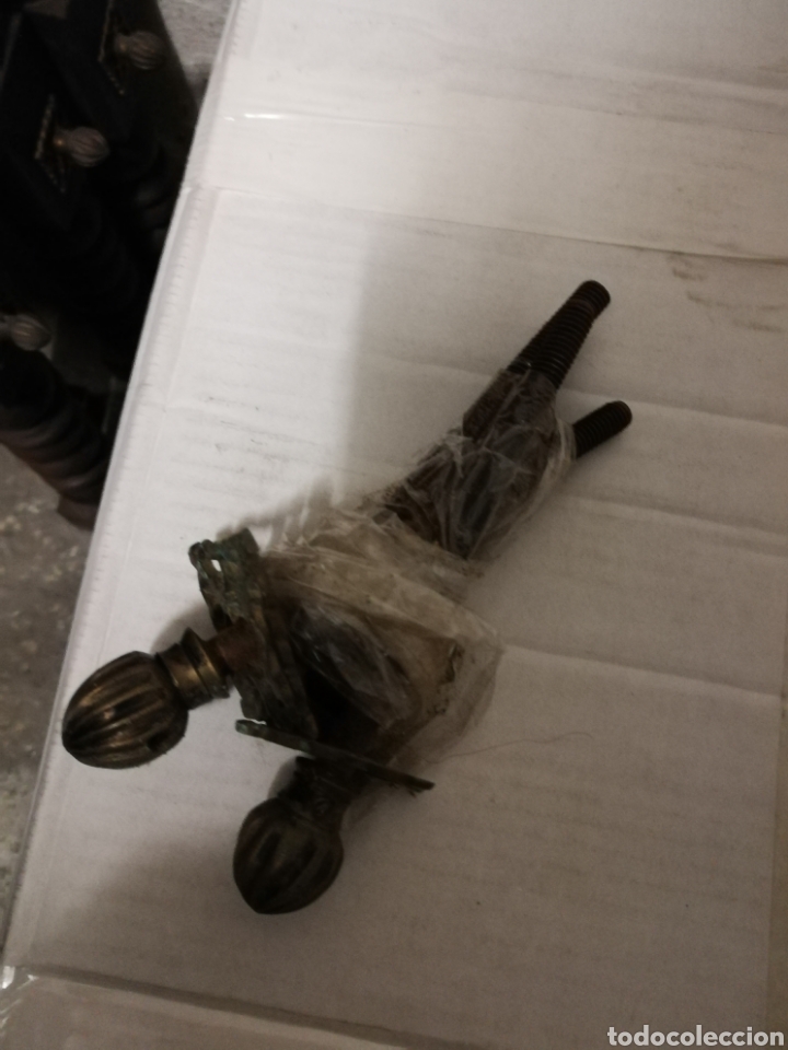 Antig&uuml;edades: Cama de casa palacio siglo XIX - Foto 10