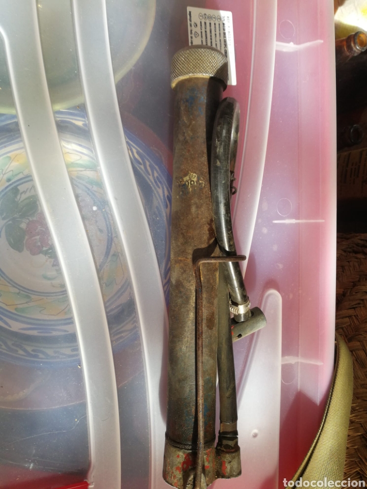 Antig&uuml;edades: Bomba antigua para inflar - Foto 2
