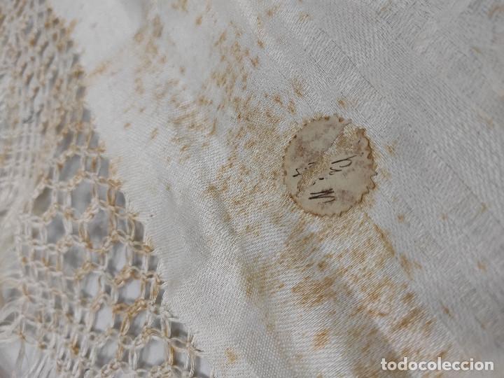 Antig&uuml;edades: Antigua toalla de cristianar - Foto 3