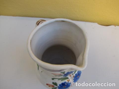 Antig&uuml;edades: Jarra manises. Flores azules - Foto 5