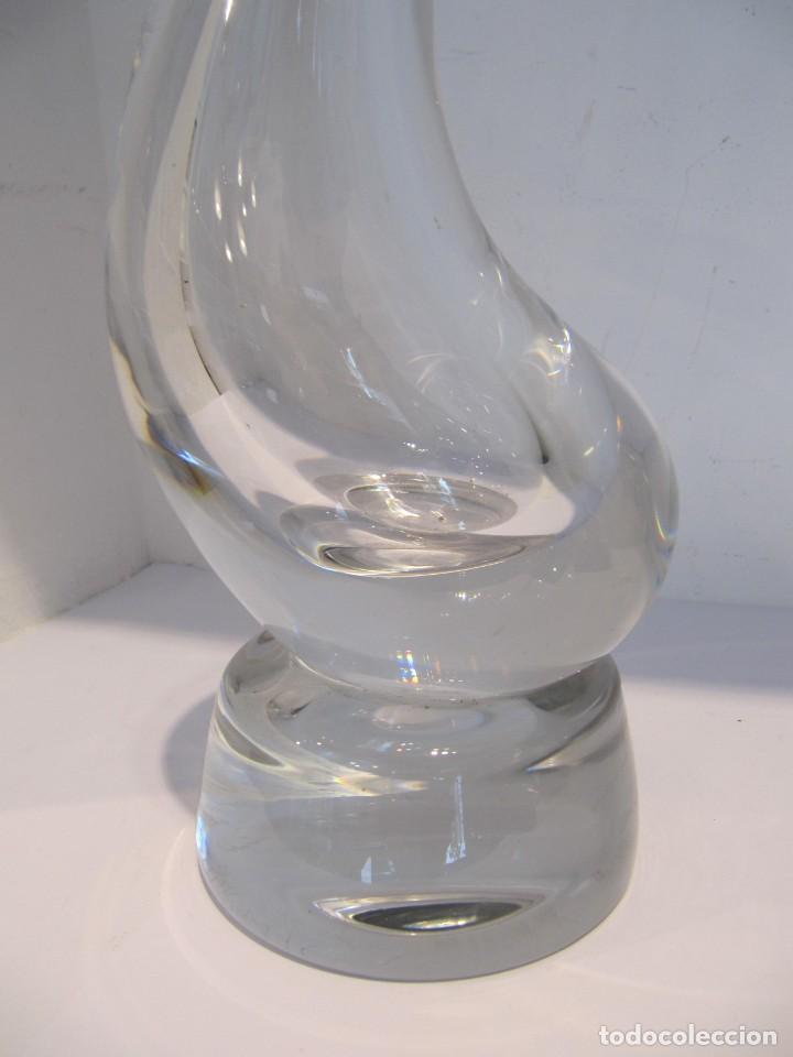 Antig&uuml;edades: CRISTAL VAL SAINT LAMBERT - PIE DE L&Aacute;MPARA - - Foto 2