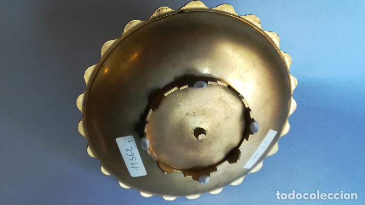Antig&uuml;edades: TINTERO DE BRONCE DORADO SIGLO XIX - Foto 4