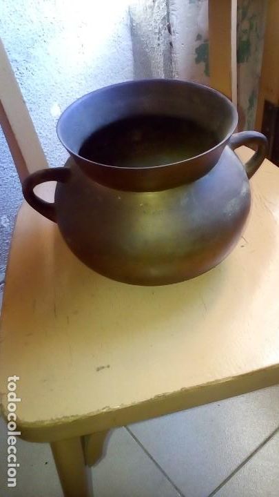 Antig&uuml;edades: OLLA DE BRONZE . - Foto 1
