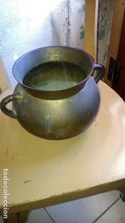 Antig&uuml;edades: OLLA DE BRONZE . - Foto 3