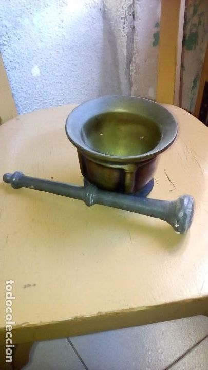 Antig&uuml;edades: MORTERO BONZE . - Foto 1