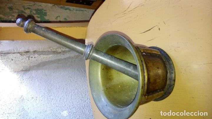 Antig&uuml;edades: MORTERO BONZE . - Foto 2