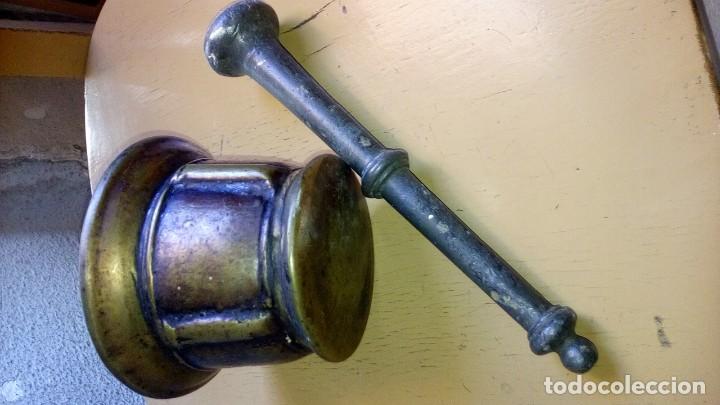 Antig&uuml;edades: MORTERO BONZE . - Foto 3