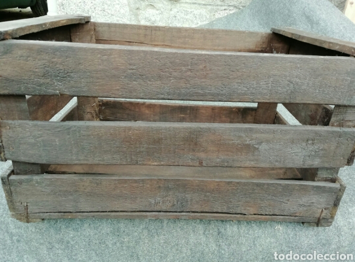 Antig&uuml;edades: CAJA DE FRUTA DE MADERA - Foto 3