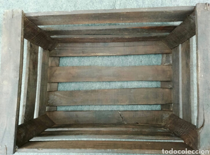 Antig&uuml;edades: CAJA DE FRUTA DE MADERA - Foto 5