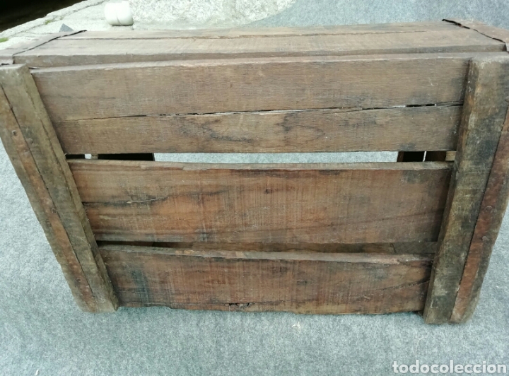 Antig&uuml;edades: CAJA DE FRUTA DE MADERA - Foto 6