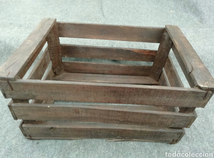 cajas madera fruta antiguas - Compra venta en todocoleccion