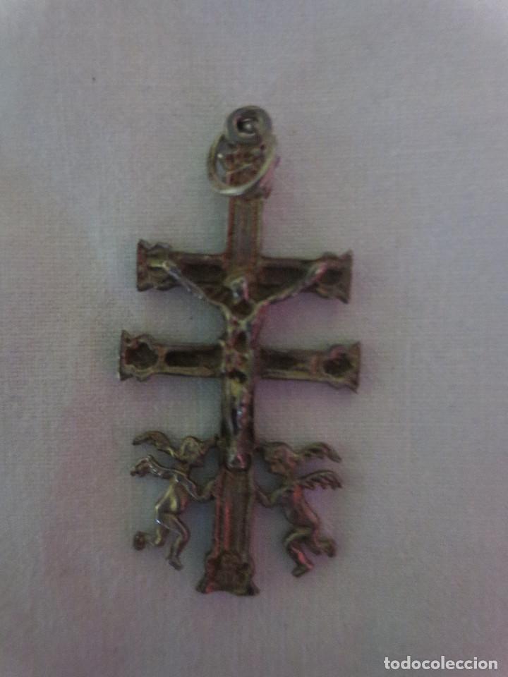 Antig&uuml;edades: LOTE DE 4 CRUCES DE CARAVACA - Foto 2
