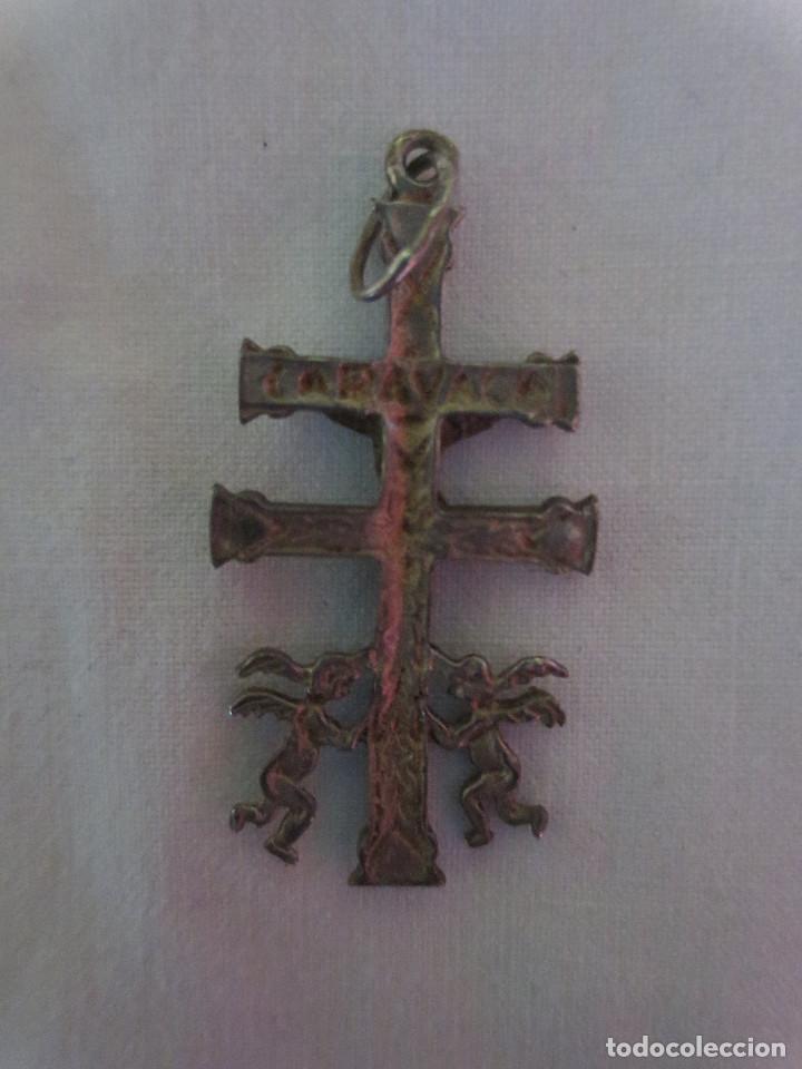 Antig&uuml;edades: LOTE DE 4 CRUCES DE CARAVACA - Foto 3