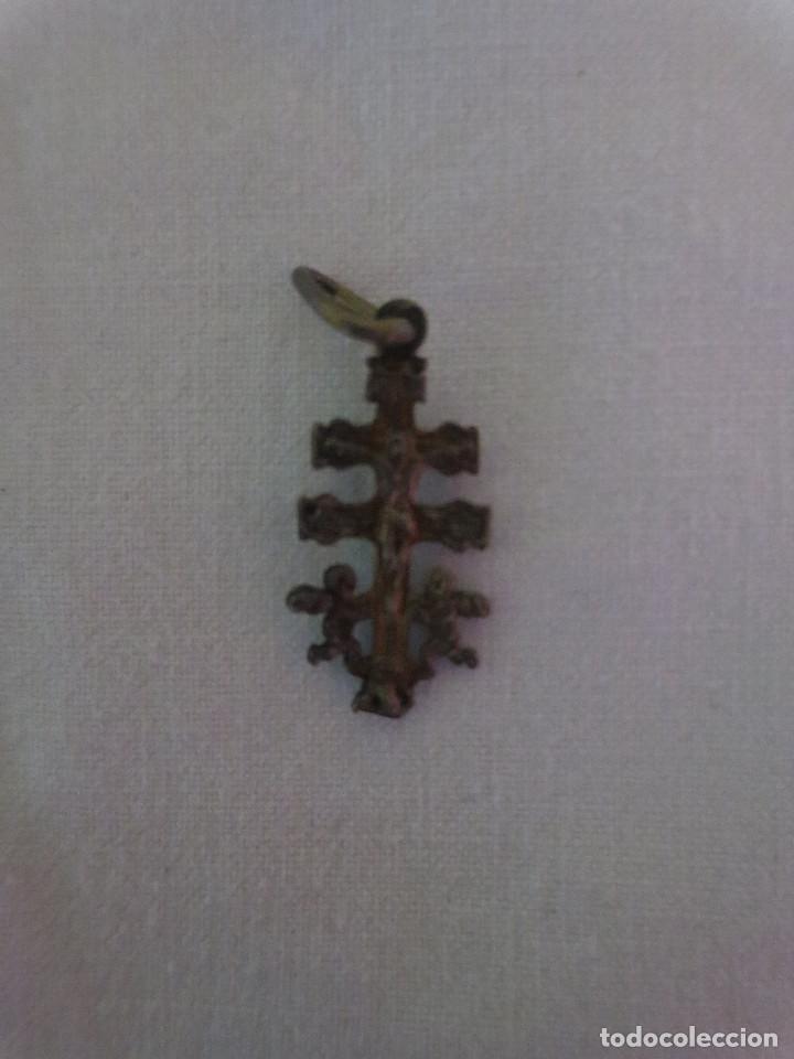 Antig&uuml;edades: LOTE DE 4 CRUCES DE CARAVACA - Foto 8