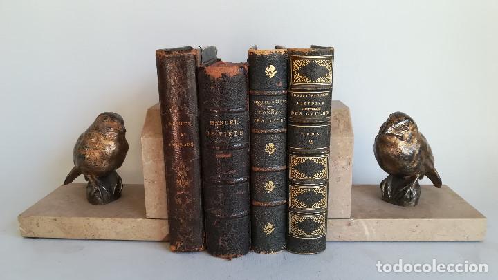 Antig&uuml;edades: SUJETALIBROS PAJARITOS - Foto 1