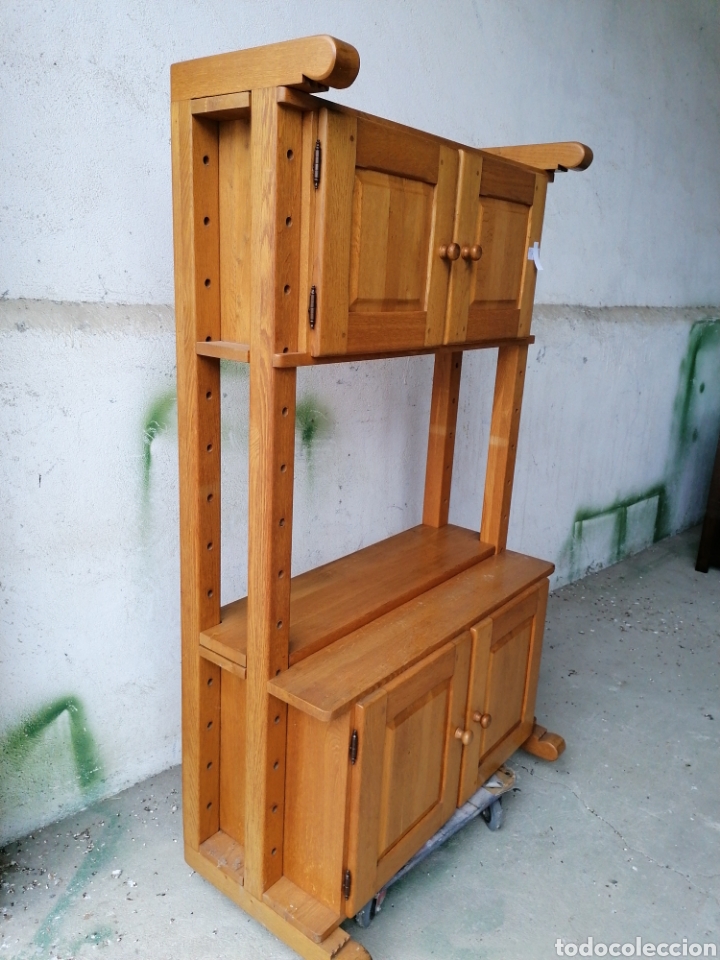 Antig&uuml;edades: Librer&iacute;a de roble macizo - Foto 2
