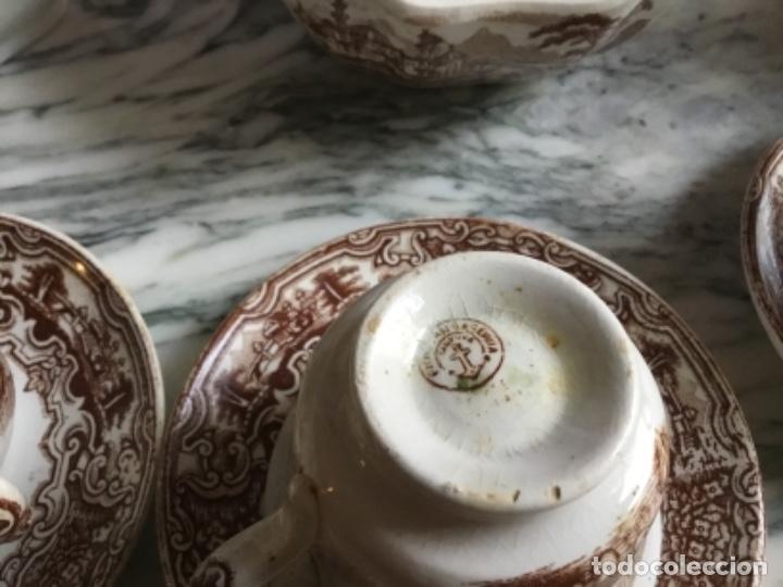 Antig&uuml;edades: Antiguo juego de caf&eacute; pickman - Foto 2