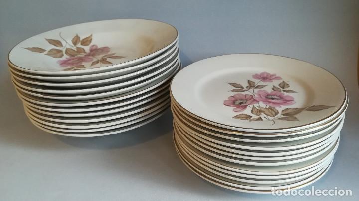 Antig&uuml;edades: VAJILLA DE PORCELANA TANAGRA - Foto 9