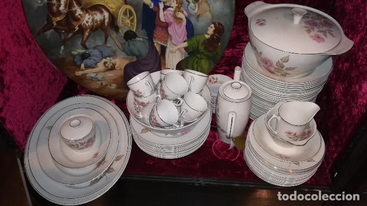 Antig&uuml;edades: VAJILLA DE PORCELANA TANAGRA - Foto 12