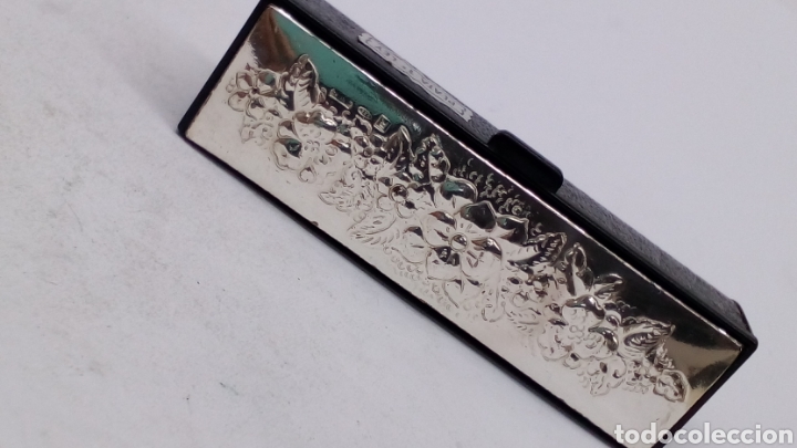 Antig&uuml;edades: Joyero de plata con tapa de plata - Foto 1