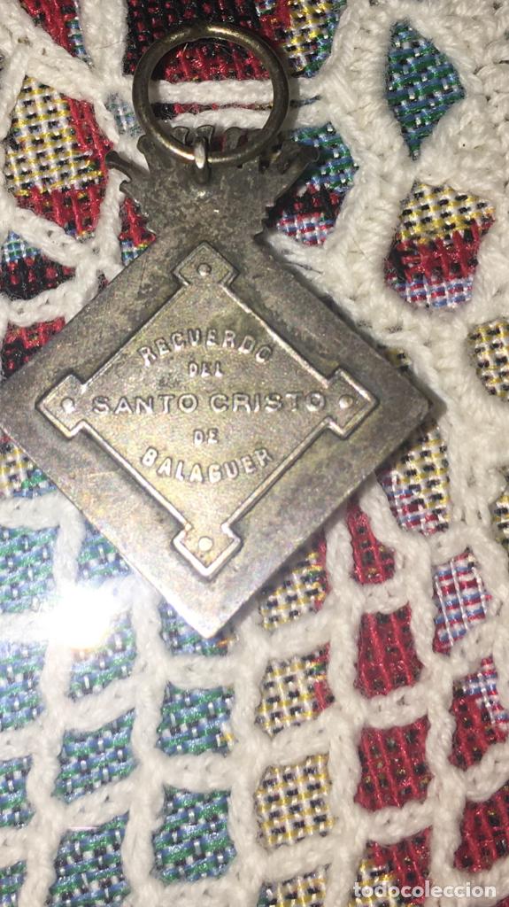 Antig&uuml;edades: Medalla Santo Cristo de Balaguer - Foto 2