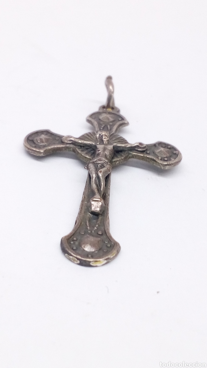 Antig&uuml;edades: Cruz de plata - Foto 1