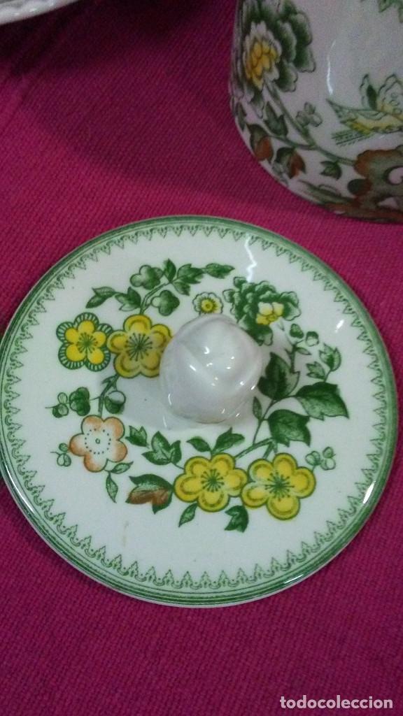 Antig&uuml;edades: CONJUNTO PORCELANA SAN CLAUDIO - Foto 8