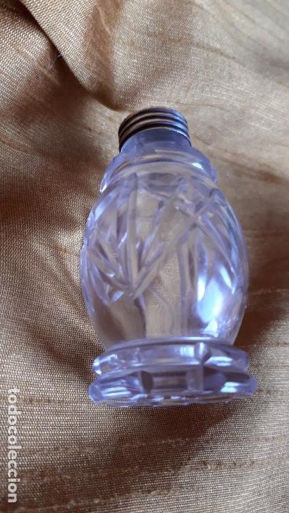 Antig&uuml;edades: Salero cristal y plata - Foto 13