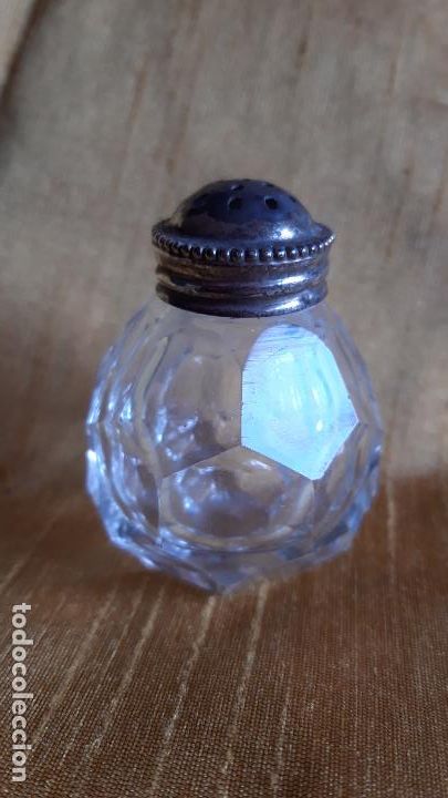 Antig&uuml;edades: Saleros cristal y plata - Foto 3
