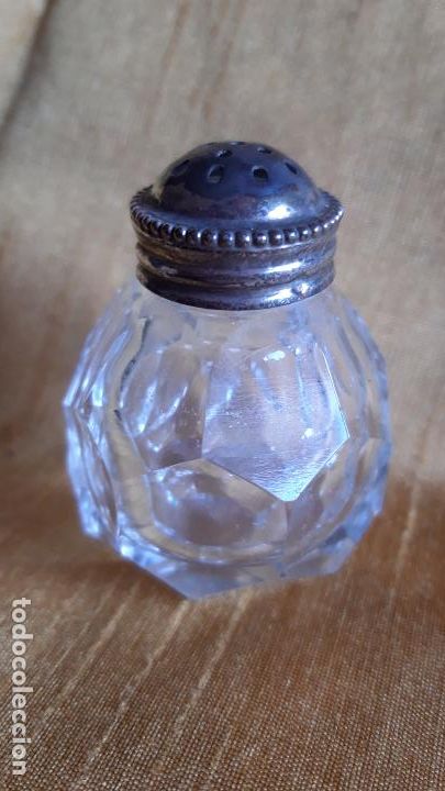 Antig&uuml;edades: Saleros cristal y plata - Foto 5