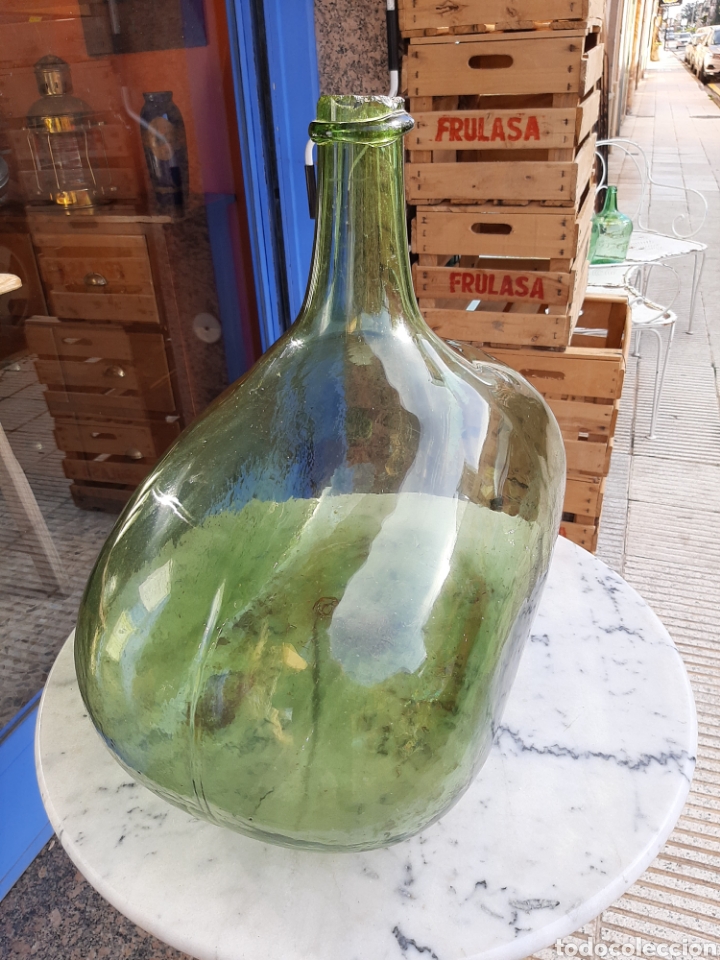 damajuana gigante garrafa vidrio soplado de 50 - Compra venta en  todocoleccion