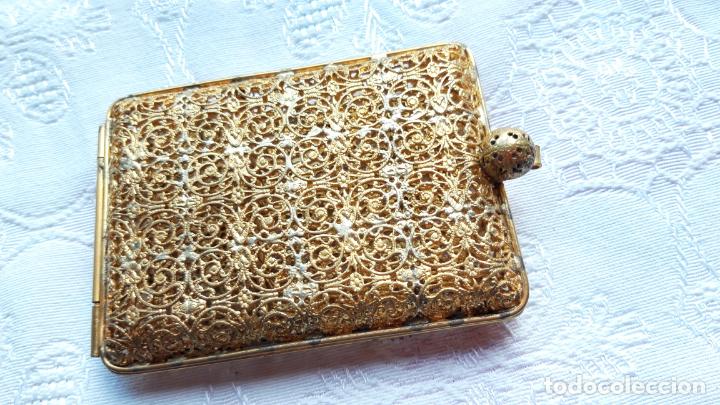 cartera-pitillera mujer de piel - Compra venta en todocoleccion