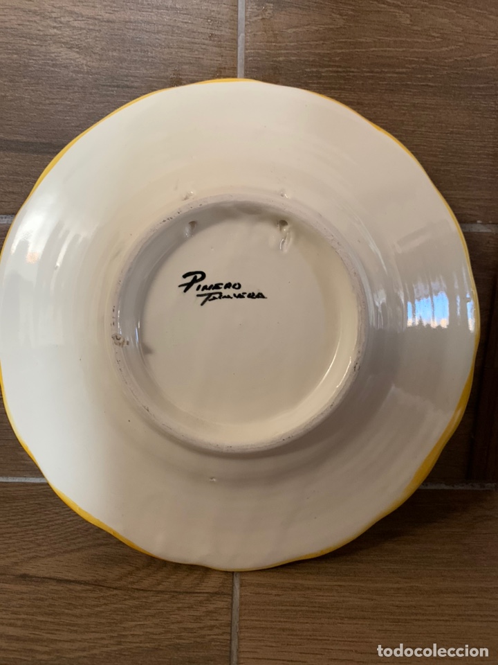 Antig&uuml;edades: Plato Talavera, cenefa renacentista. Bodeg&oacute;n - Foto 3