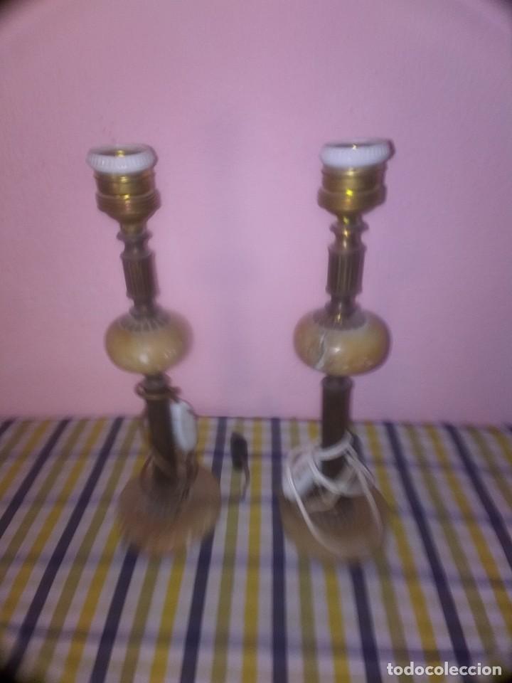 Antig&uuml;edades: Pareja de l&aacute;mparas antiguas - Foto 1