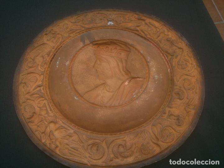Antig&uuml;edades: PLATO DE COBRE REY FERNANDO - Foto 6