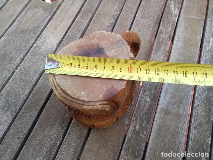Antig&uuml;edades: Taza de madera tallada. - Foto 10
