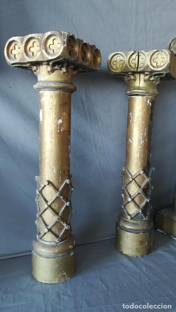 Antig&uuml;edades: COLUMNAS DORADAS ANTIGUAS - Foto 2