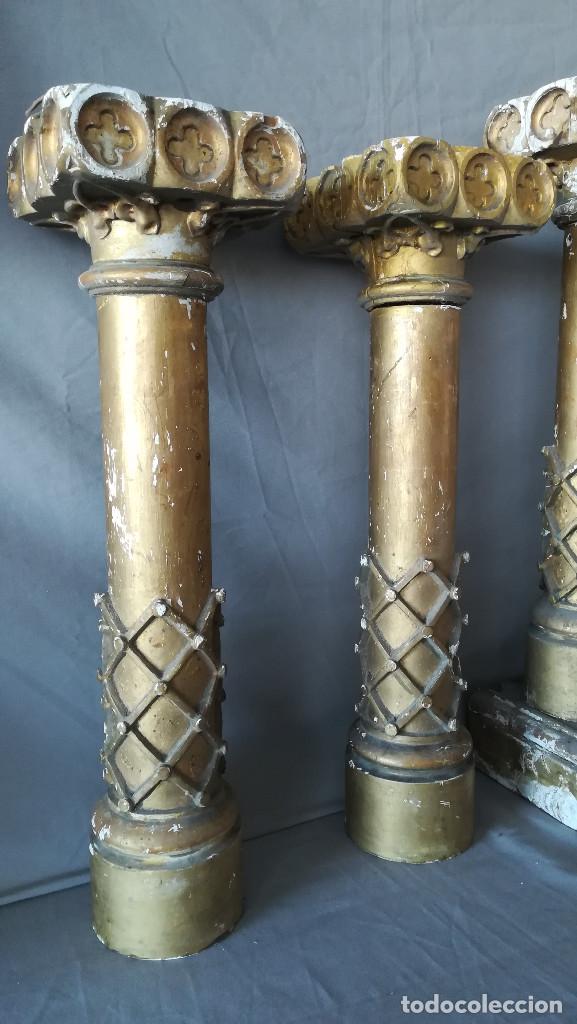Antig&uuml;edades: COLUMNAS DORADAS ANTIGUAS - Foto 3