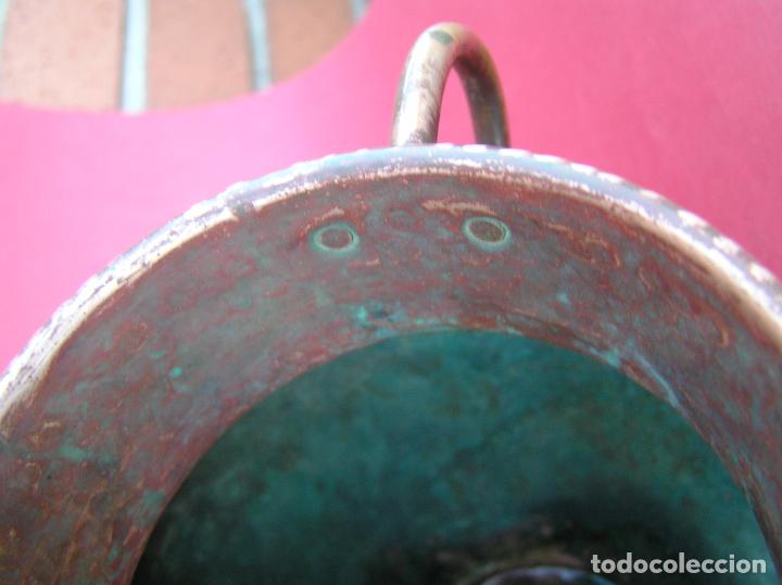 Antig&uuml;edades: orza de cobre martilleado. - Foto 9