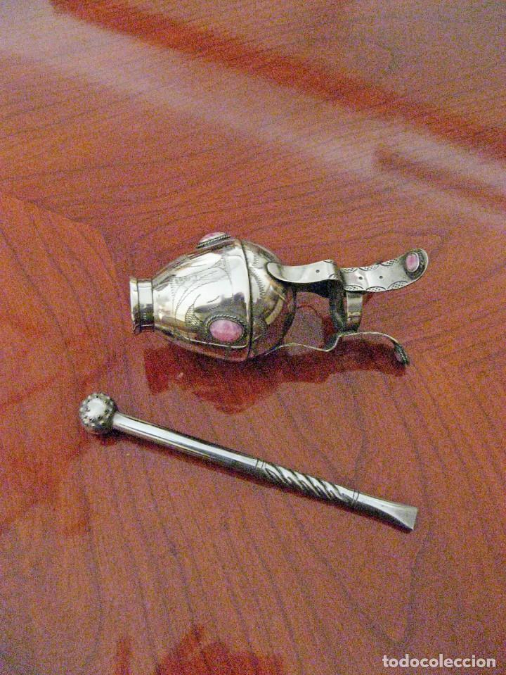 Antig&uuml;edades: Mate criollo en plata maciza - Foto 4