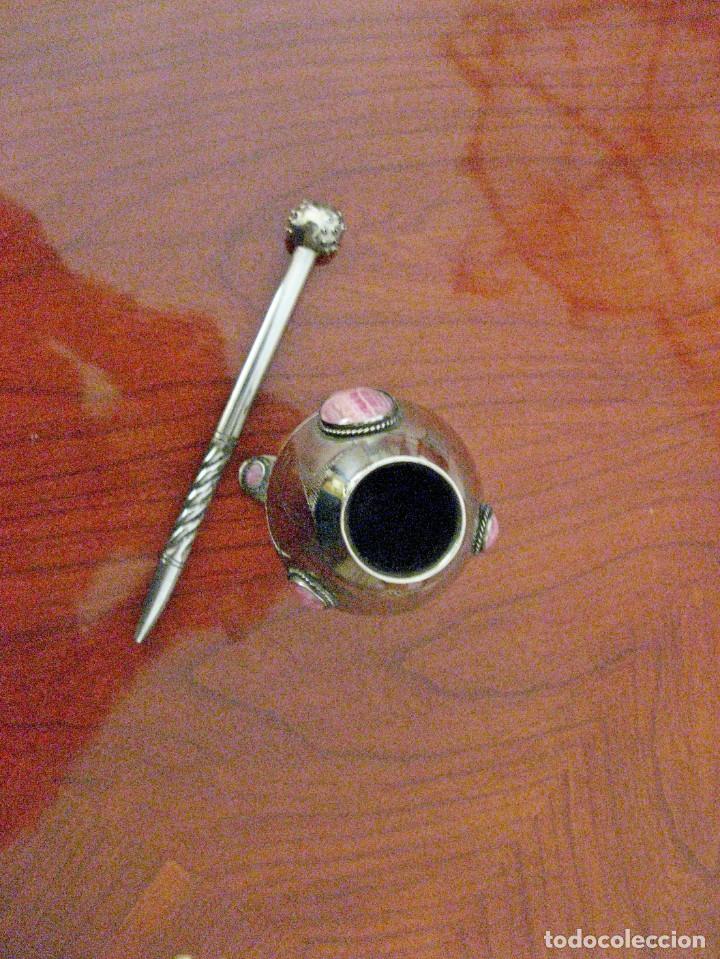 Antig&uuml;edades: Mate criollo en plata maciza - Foto 5