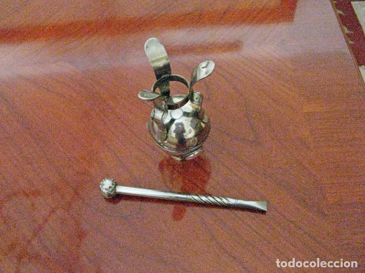 Antig&uuml;edades: Mate criollo en plata maciza - Foto 6