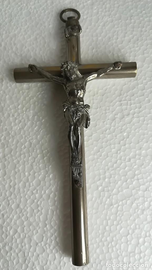 Antig&uuml;edades: CRUCIFIJO METAL - Foto 1