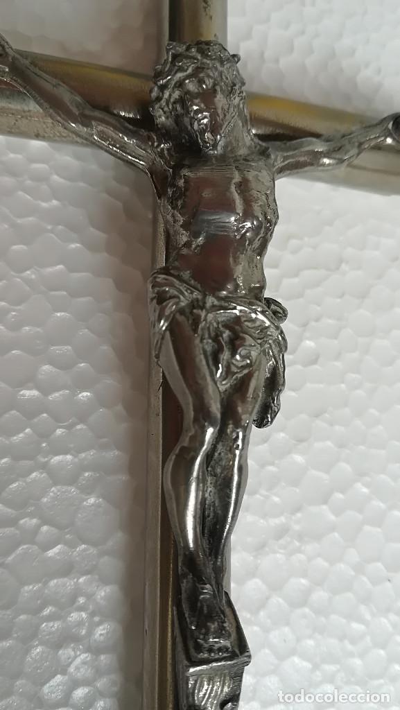 Antig&uuml;edades: CRUCIFIJO METAL - Foto 2